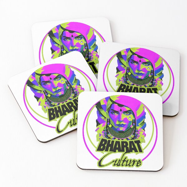 Item preview, Bharat indian culture sticker style graphic illustration designed and sold by ironpalette.