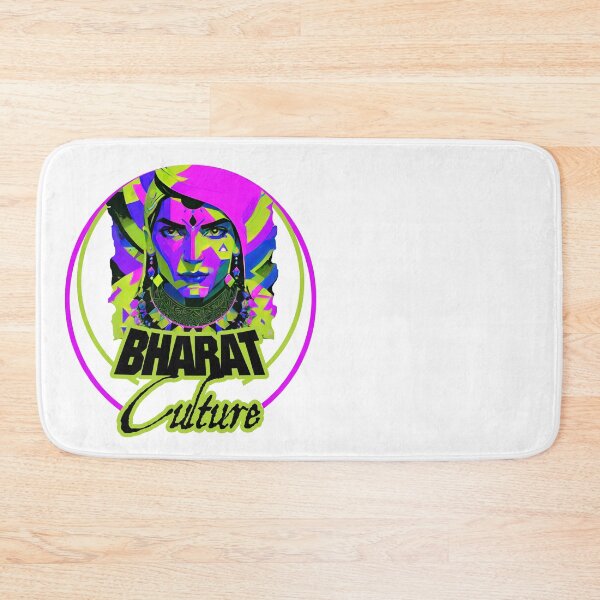 Item preview, Bharat indian culture sticker style graphic illustration designed and sold by ironpalette.