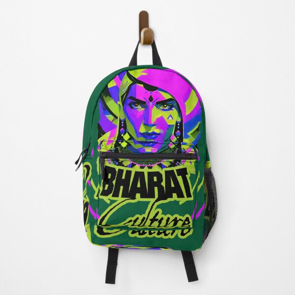 Item preview, Bharat indian culture sticker style graphic illustration designed and sold by ironpalette.