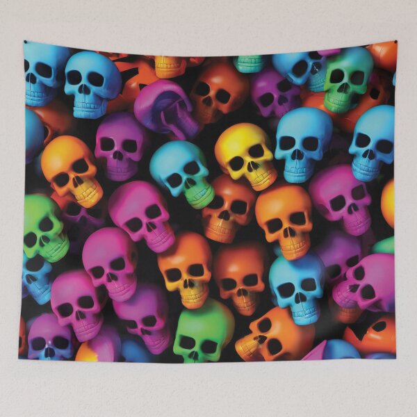 Item preview, Halloween Skulls  designed and sold by Elegant Edge.