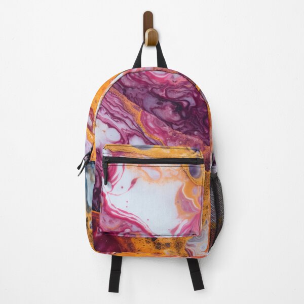 Item preview, Multicolor luxury pinky marble pattern designed and sold by SmileshareShop.