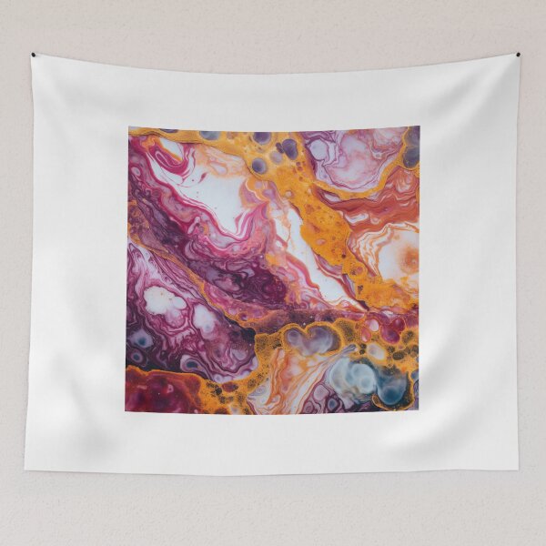 Item preview, Multicolor luxury pinky marble pattern designed and sold by SmileshareShop.