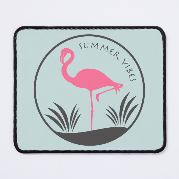 Item preview, Flamingo lettering summer vibes designed and sold by MANUDOODLE.