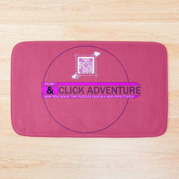 Item preview, Point & Click Adventure Gaming Logo V3 (Pink/Purple) designed and sold by Visual Resolutions.