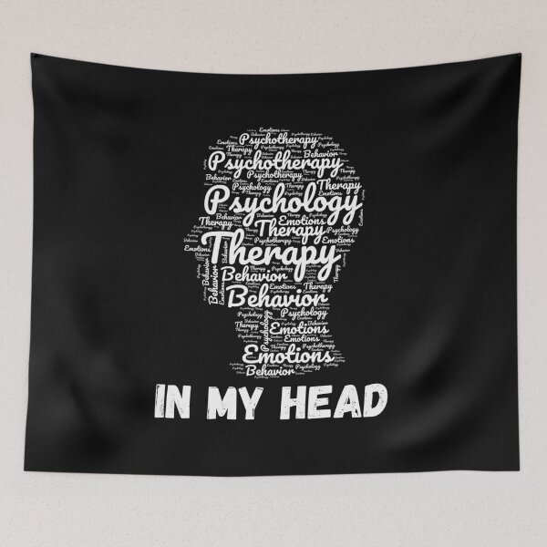 Item preview, Psychology and Therapy in my head designed and sold by CleanDecor.