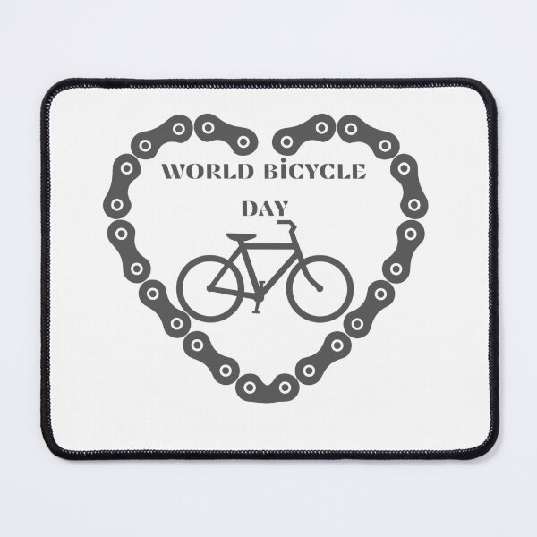 Item preview, World Bicycle Day designed and sold by GOLDENGARDENART.