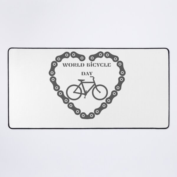 Item preview, World Bicycle Day designed and sold by GOLDENGARDENART.