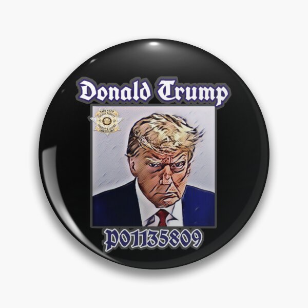Item preview, Trump mugshot  designed and sold by Roxburylane.