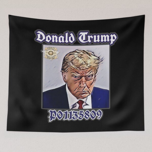 Item preview, Trump mugshot  designed and sold by Roxburylane.