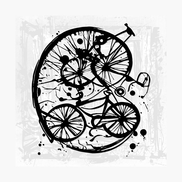 Item preview, Abstract Bike  designed and sold by tabemisa.