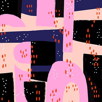 Artwork thumbnail, Memphis Inspired 80s Abstract by melaniebiehle