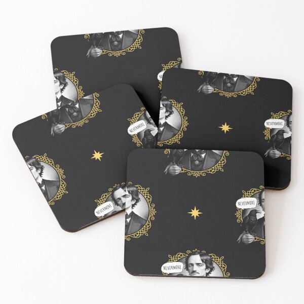 Item preview, Edgar Poe and the Raven designed and sold by DarkFinds.