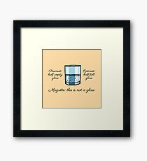 Magritte!! Framed Print
