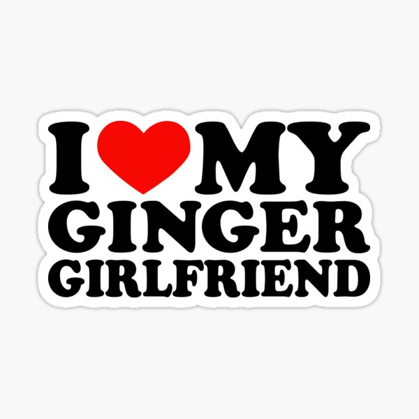 i Love My Girlfriend' Sticker