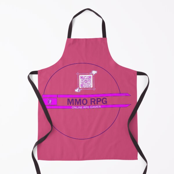 Item preview, MMO RPG - Online RPG Gamer Logo V3 (Pink/Purple) designed and sold by Visual Resolutions.