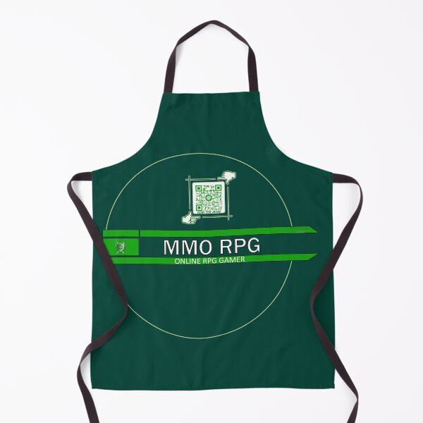 Item preview, MMO RPG - Online RPG Gamer Logo V3 (Green/White) designed and sold by Visual Resolutions.