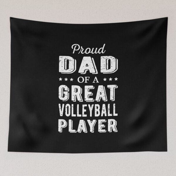 Item preview, Proud Dad Of A Great Volleyball Player I designed and sold by Lemon Pepper.