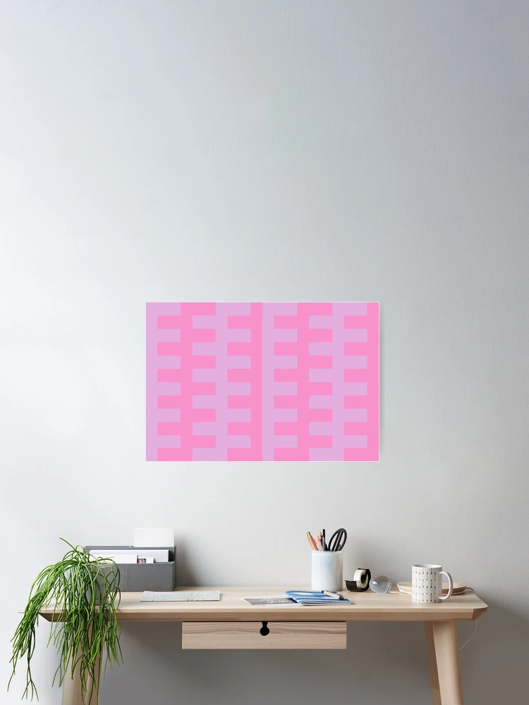 Thumbnail 2 of 3, Poster, Pink Abstract Pattern designed and sold by Designfs.