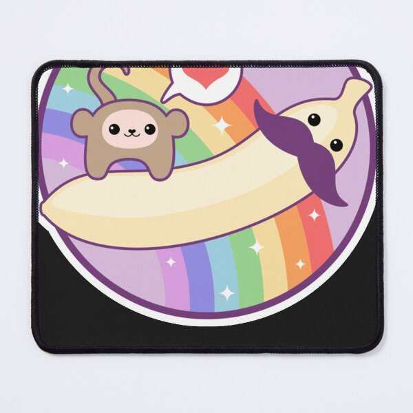 Item preview, Mustache Banana Monkey designed and sold by SageBartlett.