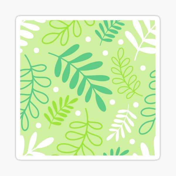 Item preview, Botanical Leaves Nature pattern designed and sold by Nicola-Rowe.