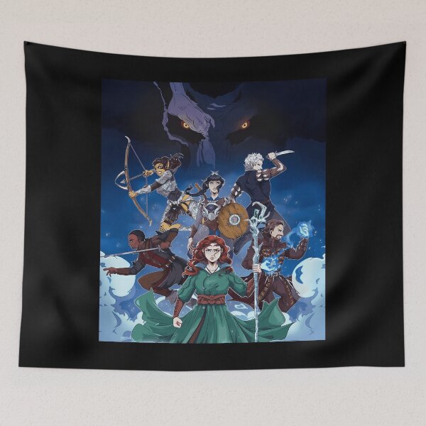 Item preview, baldurs gate game characters designed and sold by GarmentVanill.