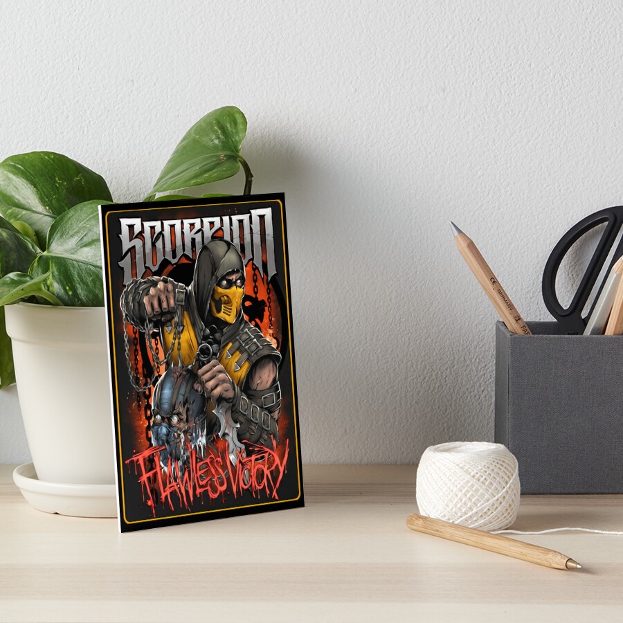 Flawless Victory | Mortal Kombat | Mortal Kombat 11 | Art Board Print