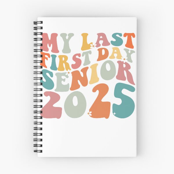 Item preview, Class of 2025 Retro My Last First Day Senior 2025 Gear designed and sold by DynamicDesign.