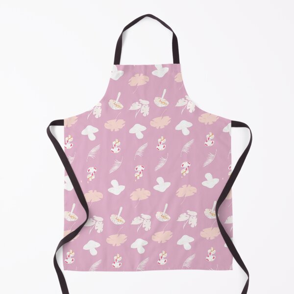 Item preview, Purple Jungle Paradise: White, Orange Mushroom & Monstera designed and sold by ara-designs.