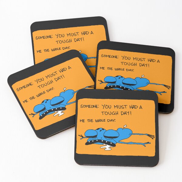 Item preview, Yeah…it was a tough day. designed and sold by Tschusschfrosch.