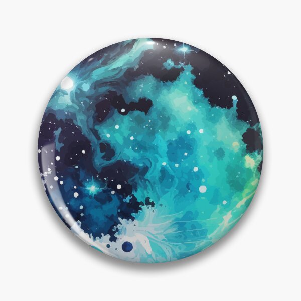 Item preview, Full Moon Watercolor with Paint Splatters and Ink Drips designed and sold by StephanieWard.