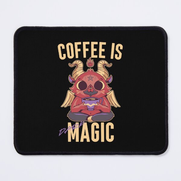 Item preview, Coffee is dark magic designed and sold by EmmiFoxDesigns.