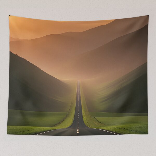 Item preview, The Lonely Road Ahead designed and sold by IrishBarbarian.