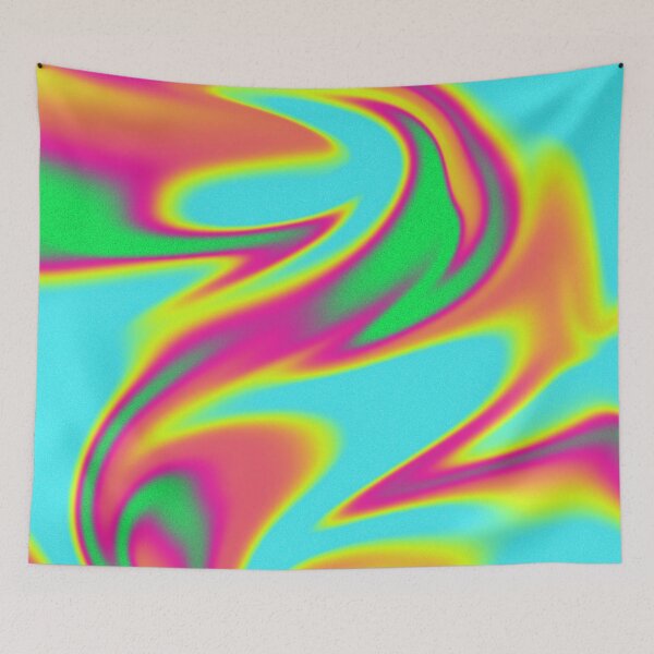 Item preview, Pink, Green, Orange and Blue liquid gradeint designed and sold by Pattrenonly.