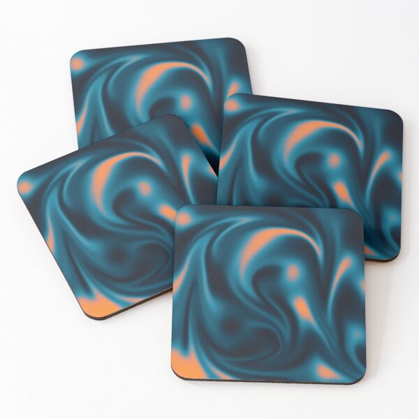 Item preview, Black, Blue and orange gradeint  designed and sold by Pattrenonly.