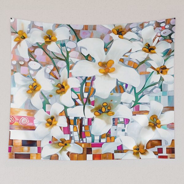 Item preview, Delicate Blossoms with Patterns  designed and sold by Dana Roper.