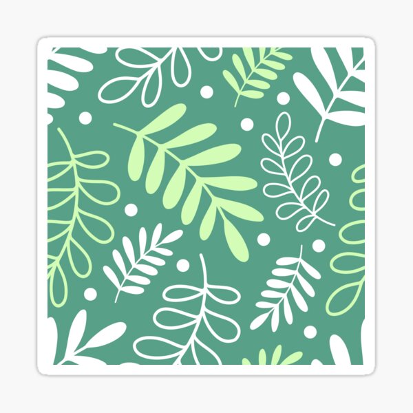 Item preview, Botanical Leaves Nature pattern designed and sold by Nicola-Rowe.