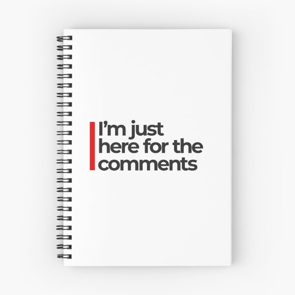 Item preview, I'm Just Here For The Comments designed and sold by darkworldhumans.