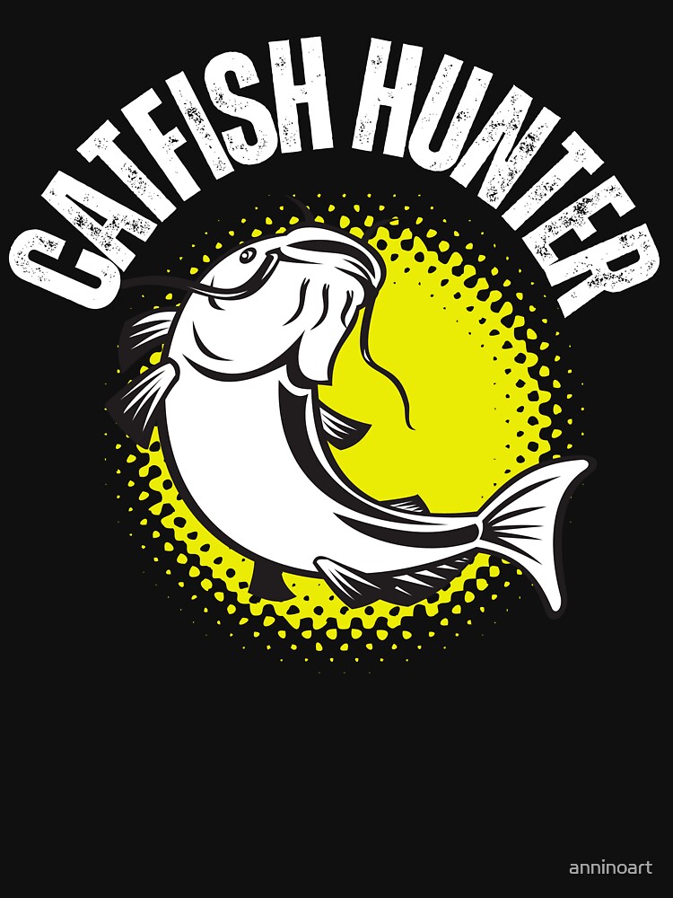 Funny Catfish Hunter Catfish Classic T-Shirt | Redbubble
