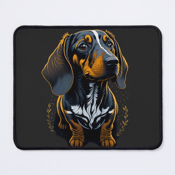Item preview, Dapple Dachshund spotted dachshund designed and sold by TaevasDesign.