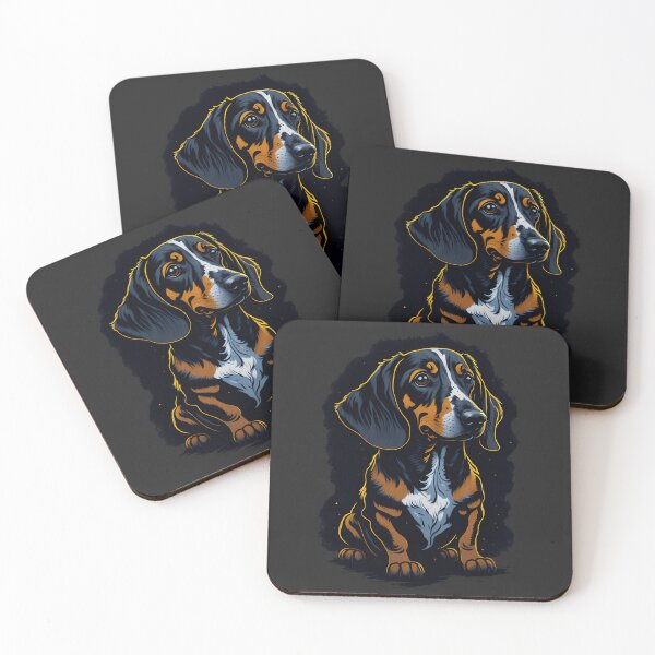 Item preview, Dapple Dachshund spotted dachshund designed and sold by TaevasDesign.