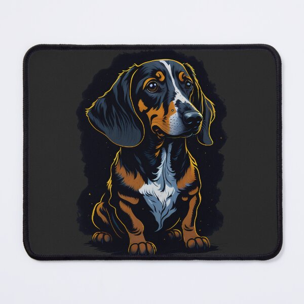 Item preview, Dapple Dachshund spotted dachshund designed and sold by TaevasDesign.