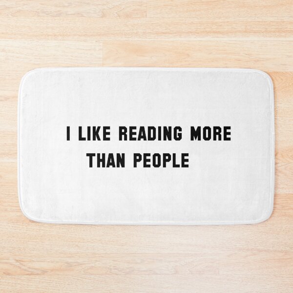 Item preview, i like reading more than people designed and sold by sarina G.