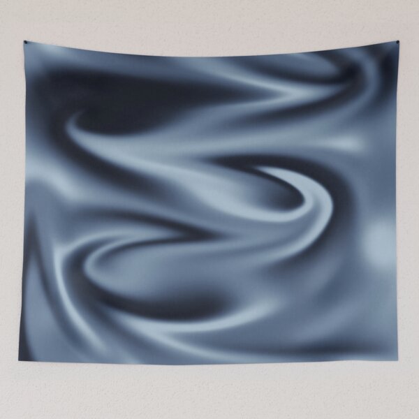 Item preview, Black and white blue marble gradient pattern designed and sold by Pattrenonly.