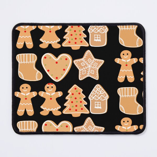 Item preview, Christmas Cookies Pattern Sticker Set - Redbubble Sticker designed and sold by bluehatgraphics.