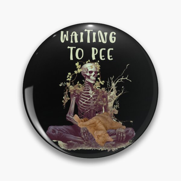 Item preview, Waiting to pee designed and sold by FlossOrFi.