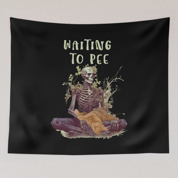 Item preview, Waiting to pee designed and sold by FlossOrFi.