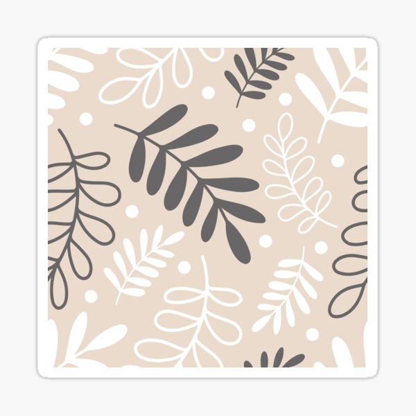 Item preview, Botanical Leaves nature pattern designed and sold by Nicola-Rowe.
