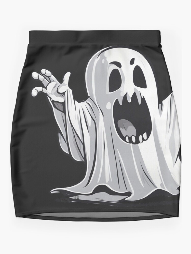 Discover Ethereal Antics Ghost Mini Skirt