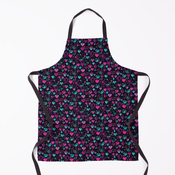 Item preview, Locked heart abstract pattern designed and sold by Digital Dreamtales.