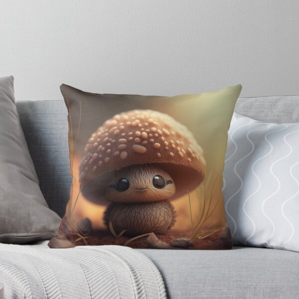 Item preview, Chibi Mushroom Art - Fun Fungi Illustration designed and sold by BubbleSpy.